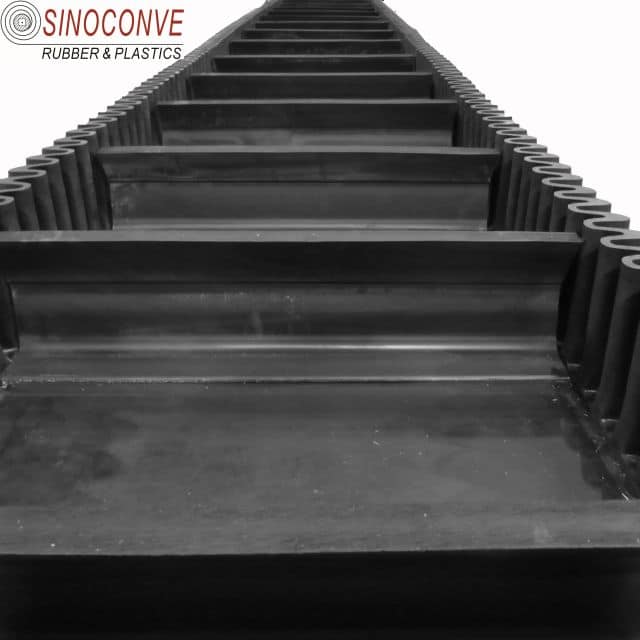 bucket elevator sidewall conveyor belt machine for cement plant